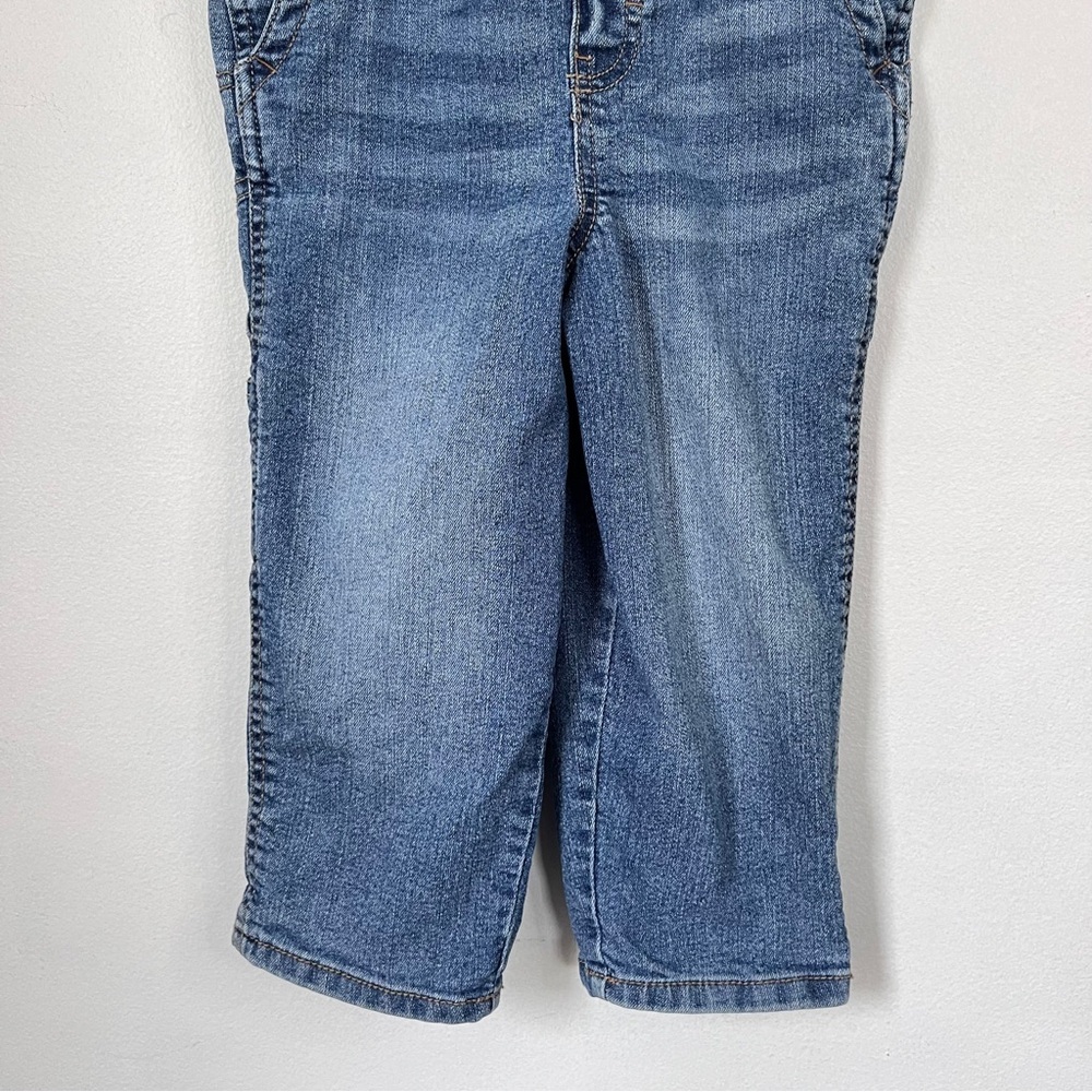 Oshkosh B'gosh Vestbak Overalls Size 3T Denim Jean - Picture 5 of 9